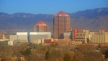 Weather camera view of KOB-TV.