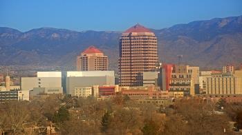 Weather camera view of KOB-TV.