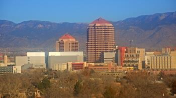 Weather camera view of KOB-TV.