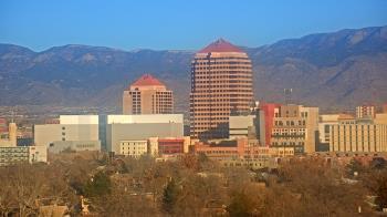 Weather camera view of KOB-TV.