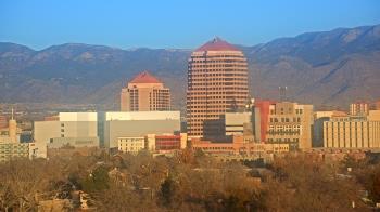 Weather camera view of KOB-TV.