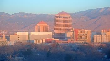 Weather camera view of KOB-TV.