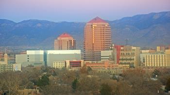 Weather camera view of KOB-TV.