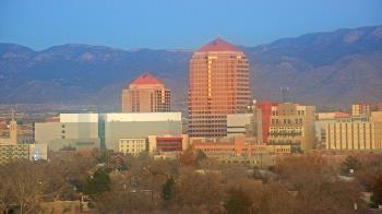 Weather camera view of KOB-TV.