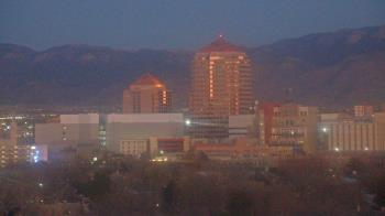 Weather camera view of KOB-TV.