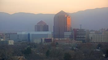 Weather camera view of KOB-TV.