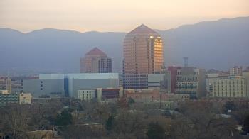 Weather camera view of KOB-TV.