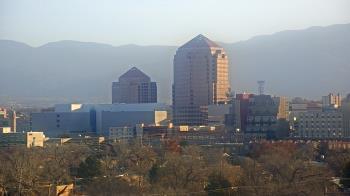 Weather camera view of KOB-TV.