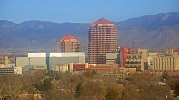 Weather camera view of KOB-TV.