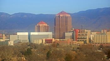 Weather camera view of KOB-TV.