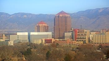 Weather camera view of KOB-TV.