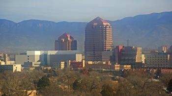 Weather camera view of KOB-TV.