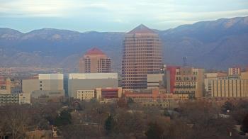 Weather camera view of KOB-TV.