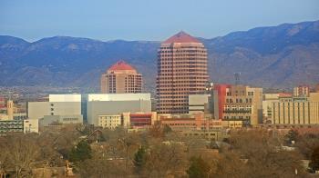 Weather camera view of KOB-TV.