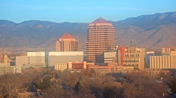 Weather camera view of KOB-TV.