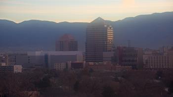 Weather camera view of KOB-TV.