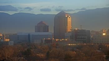 Weather camera view of KOB-TV.