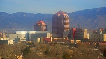 Weather camera view of KOB-TV.