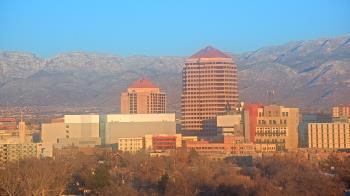 Weather camera view of KOB-TV.