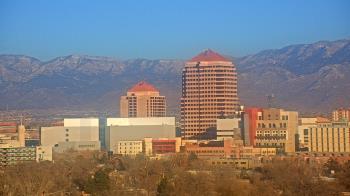 Weather camera view of KOB-TV.