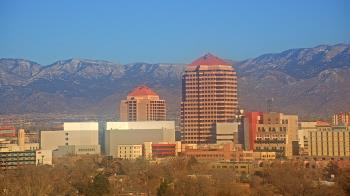 Weather camera view of KOB-TV.