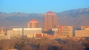 Weather camera view of KOB-TV.