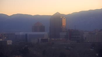 Weather camera view of KOB-TV.