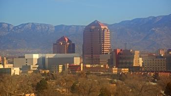 Weather camera view of KOB-TV.