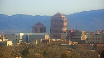 Weather camera view of KOB-TV.