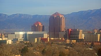 Weather camera view of KOB-TV.