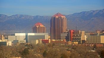 Weather camera view of KOB-TV.