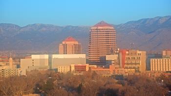 Weather camera view of KOB-TV.