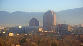 Weather camera view of KOB-TV.