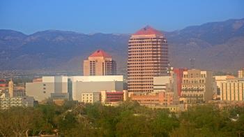 Weather camera view of KOB-TV.