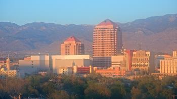 Weather camera view of KOB-TV.