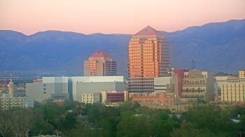 Weather camera view of KOB-TV.