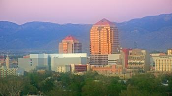 Weather camera view of KOB-TV.