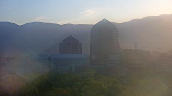 Weather camera view of KOB-TV.