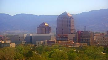 Weather camera view of KOB-TV.