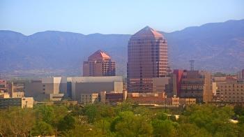 Weather camera view of KOB-TV.