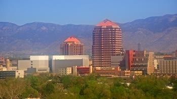 Weather camera view of KOB-TV.