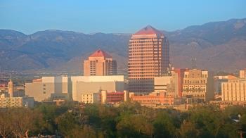 Weather camera view of KOB-TV.