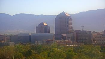 Weather camera view of KOB-TV.