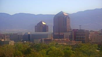 Weather camera view of KOB-TV.