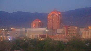 Weather camera view of KOB-TV.