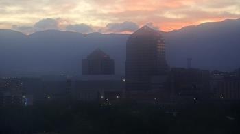 Weather camera view of KOB-TV.