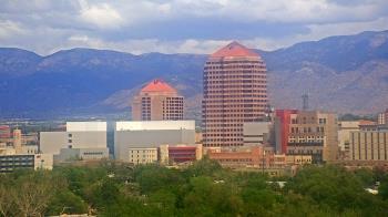 Weather camera view of KOB-TV.