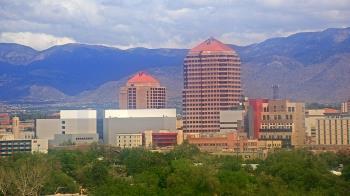 Weather camera view of KOB-TV.