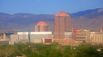 Weather camera view of KOB-TV.