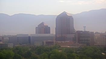 Weather camera view of KOB-TV.